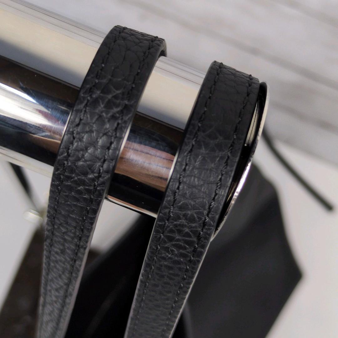 現行 美品 VASIC LOOP ループ ワンハンドル トートバッグ ブラック