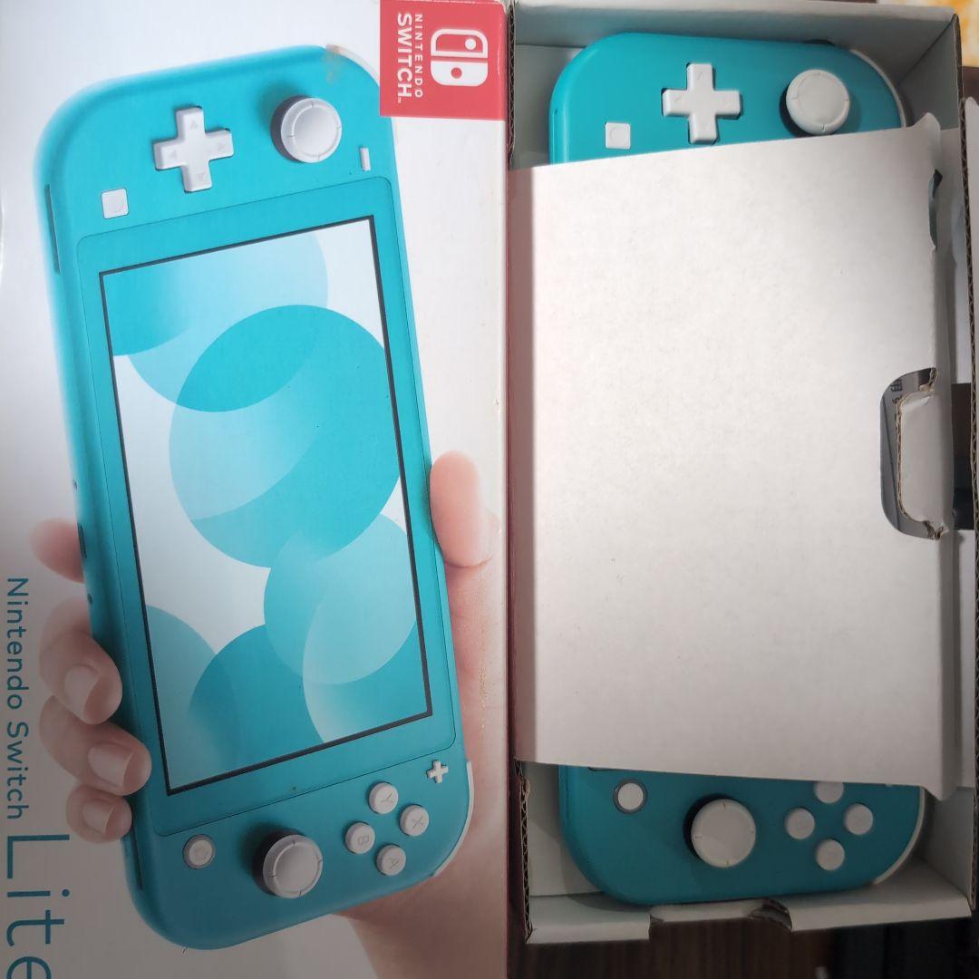 Nintendo Switch Lite ターコイズ 【本体、箱、充電器】