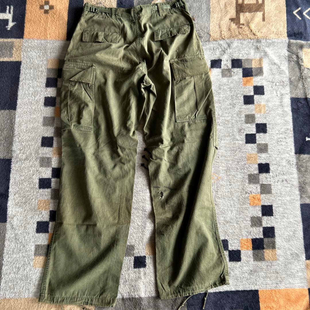 ベトナム戦争 実物使用品ジャングル ファティーグ 4th 米軍放出品