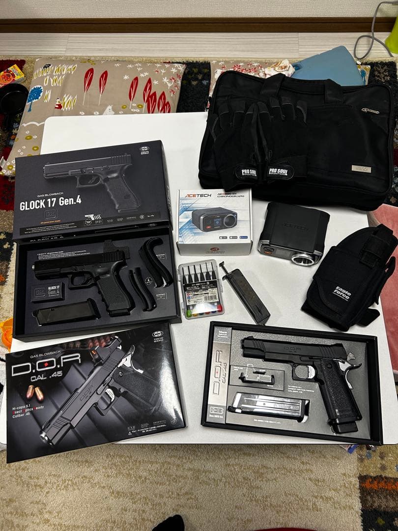 GLOCK 17 Gen.4 & D.O.R CAL.45 セット