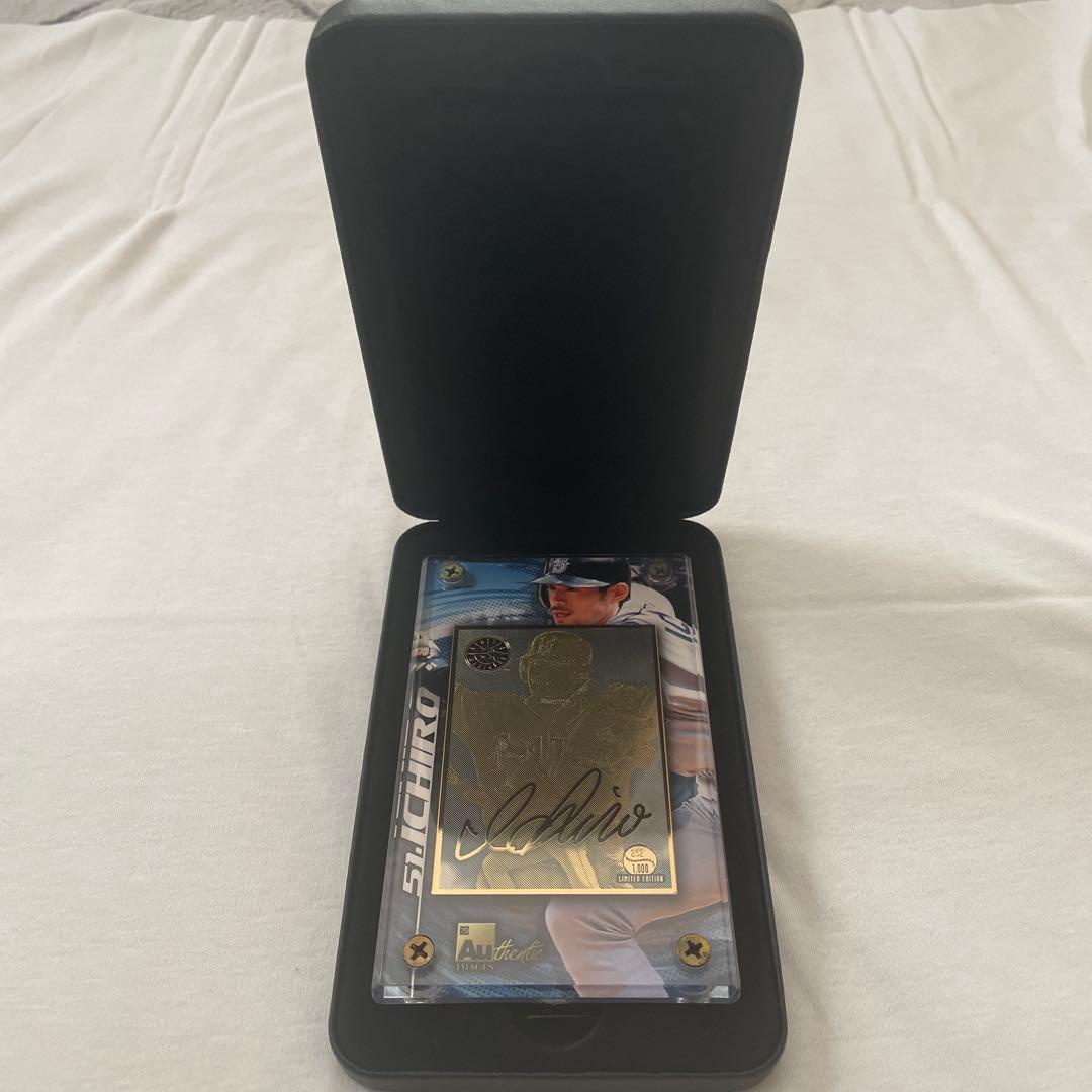 オーセンテット　イチロー　リミテッドエディションメタルカード　2001年