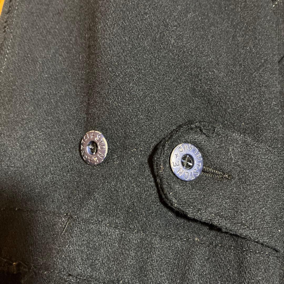 90's グリーンエッジ stone  ウールコート XL