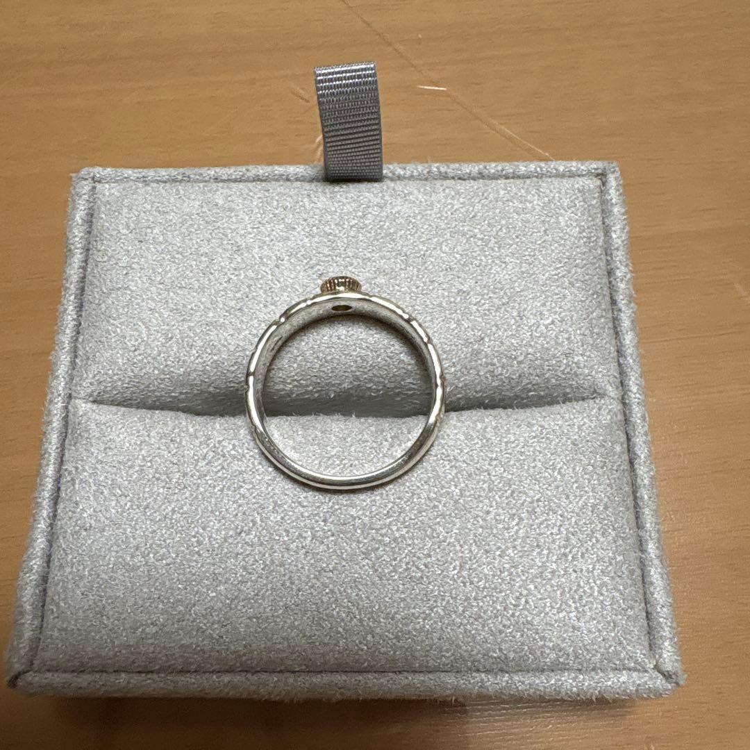アガット　シルバーk5 リング　13号