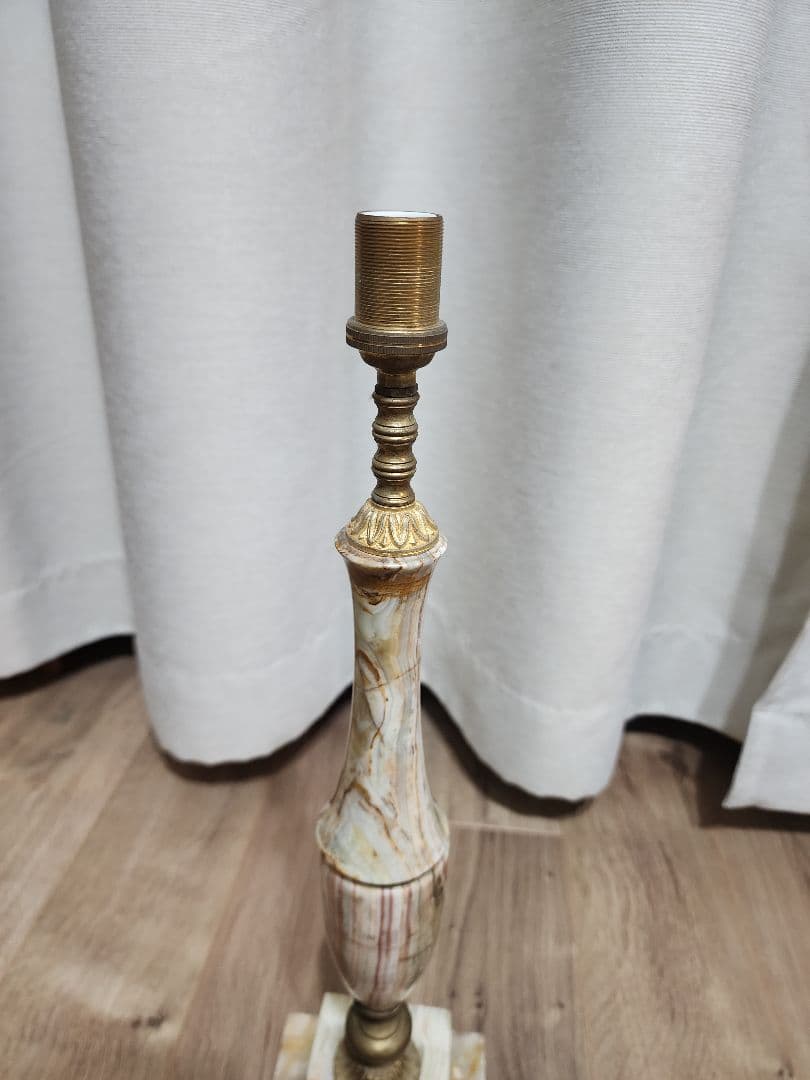 希少 大理石 フロアスタンド 照明 ライト