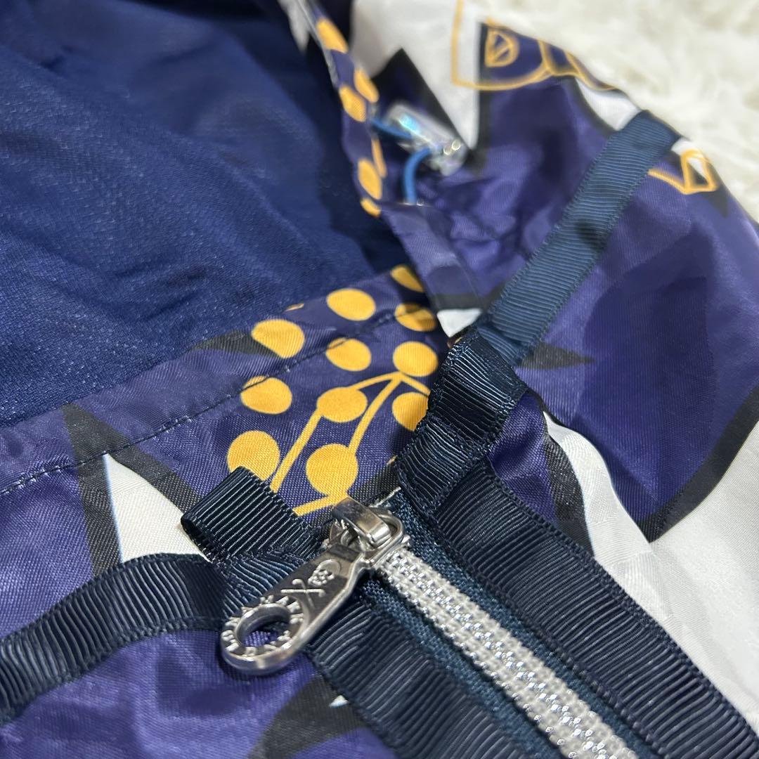 キムタク着用✨美品✨マークアンドロナ ジップパーカー 38 マルチカラー 総柄