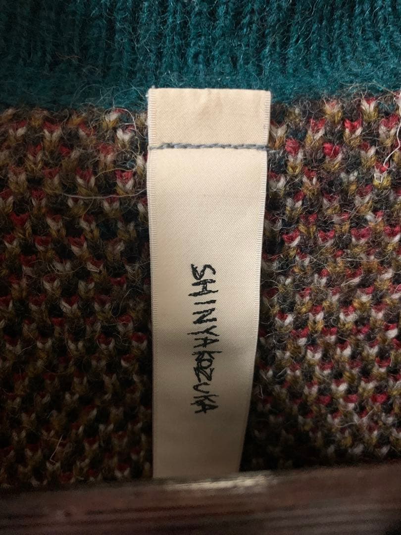 SHINYAKOZUKA 24AW HIS FEAST ヤギ ニット 緑 S/M
