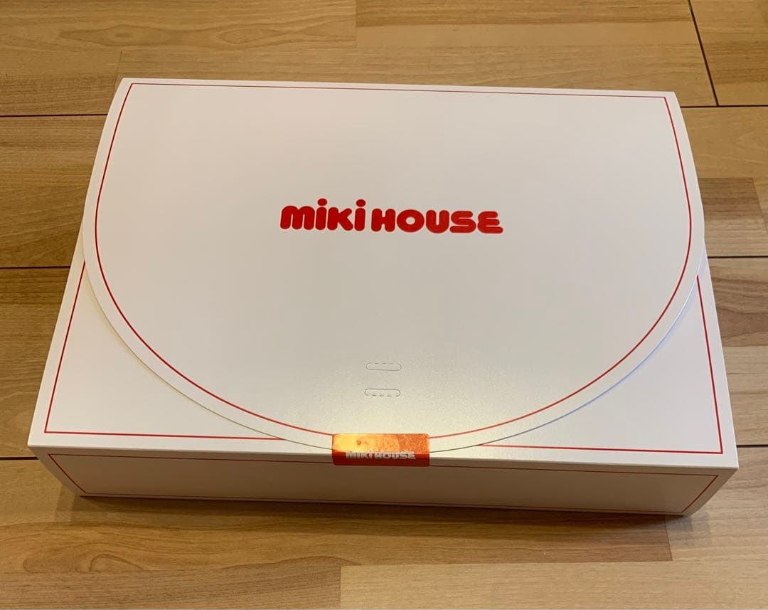 新品未使用　ミキハウス　うさこジャンパースカートセット