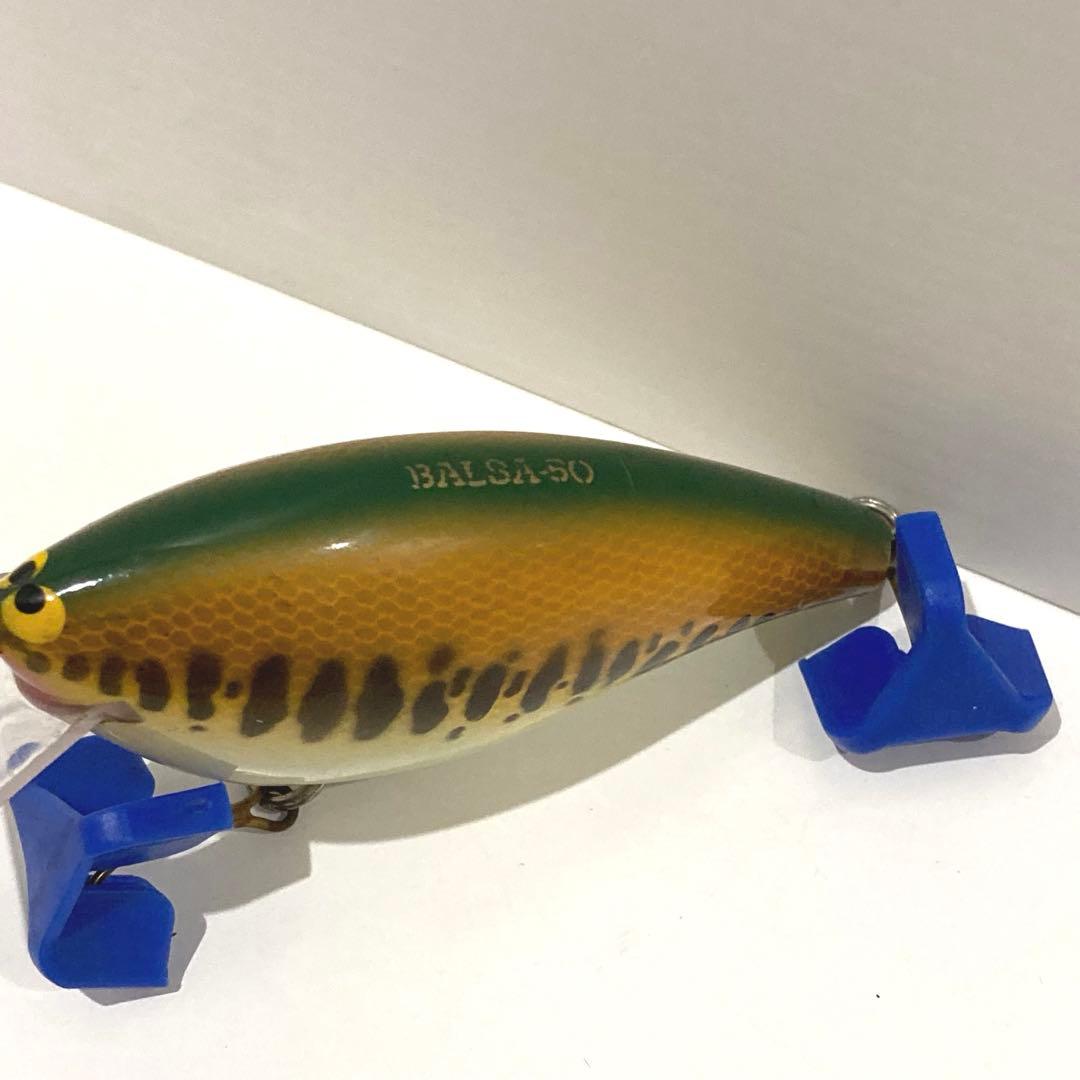 オールドルアー　バルサ50 西岡　フグ