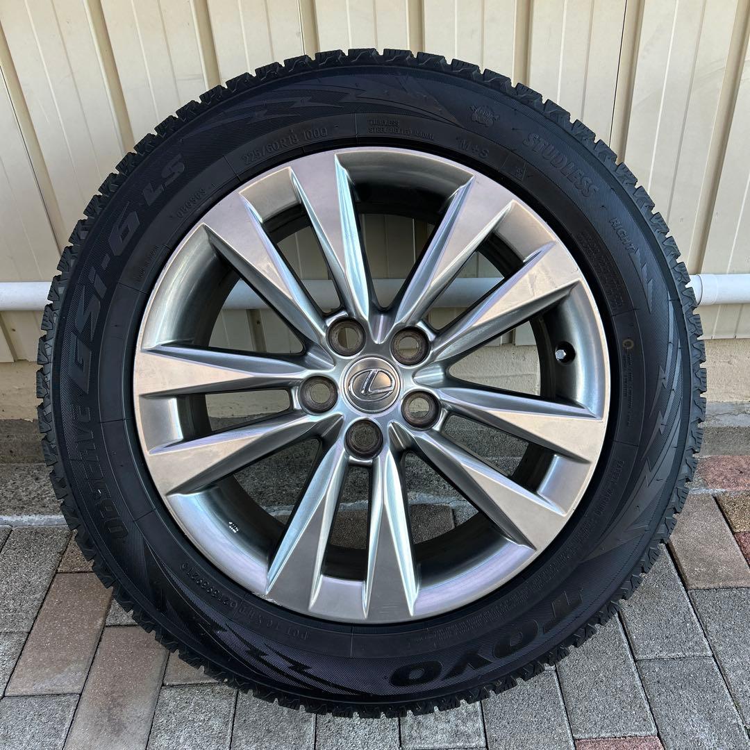 ③値下げ‼️現行アルファードヴェルファイア40スタッドレス純正18インチ1本の価格