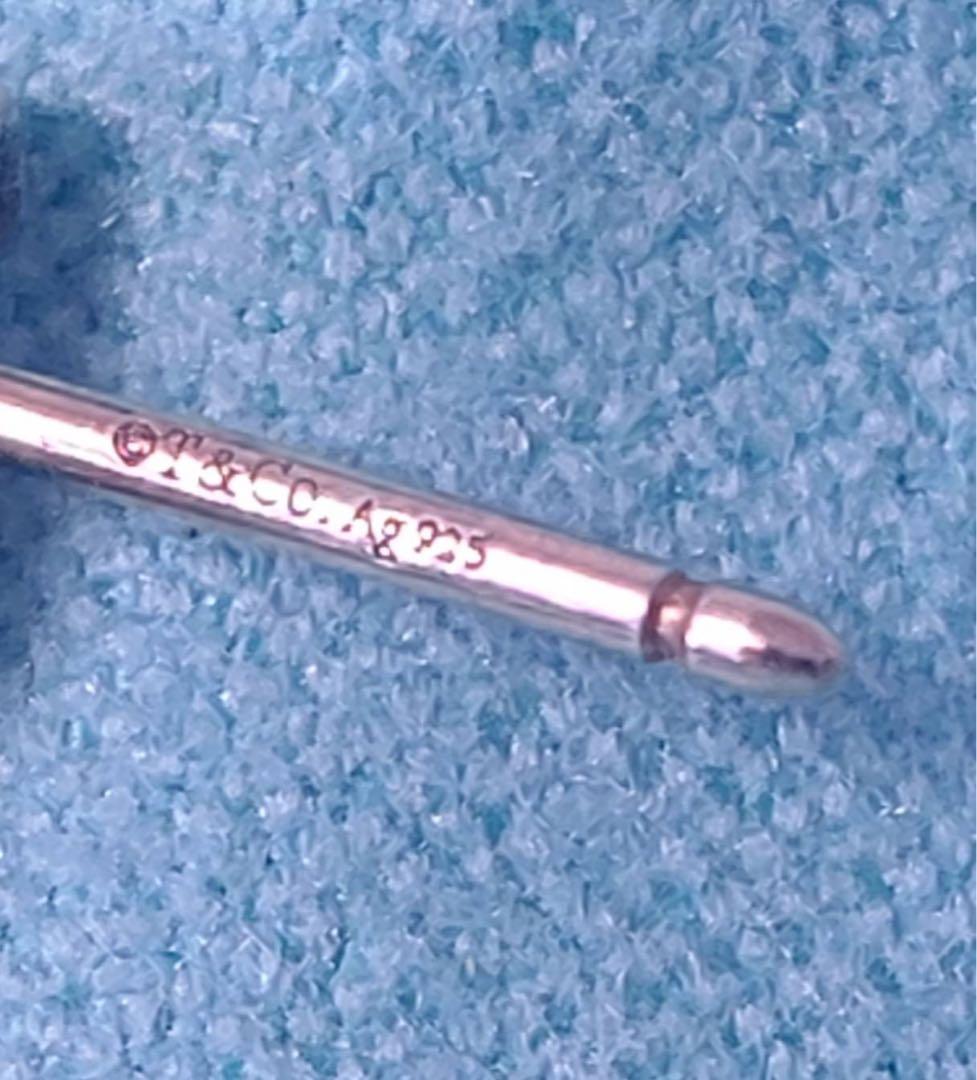 ティファニー Tバー ピアス シルバー 925