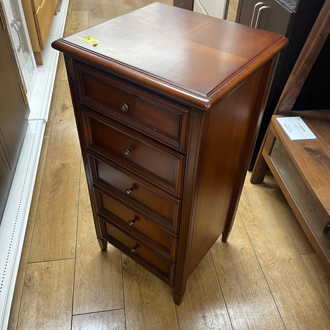 アンティークチェスト コンソール モダン 飾り棚 5段 ビンテージ 東海家具