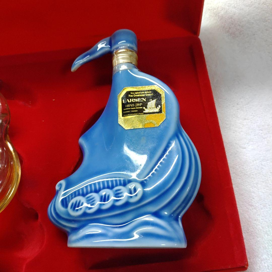【訳あり】ラーセン バイキングシップ 3本セット 陶器ボトル