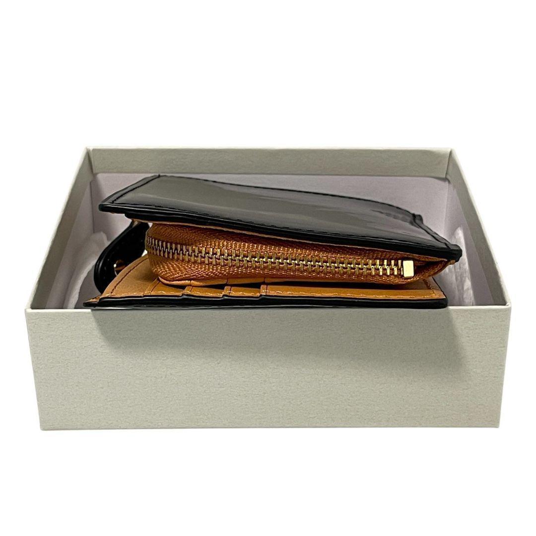 【新品】ROCADO ロカド シェルコードバン 二つ折り財布 馬革 ブラック