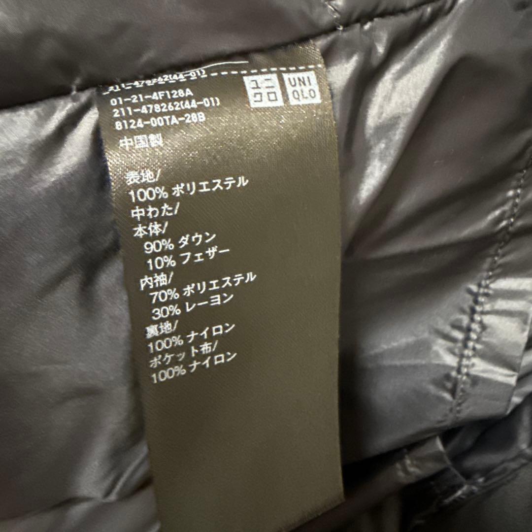 【美品】ユニクロ　+J ハイブリッドダウンジャケット　ブラック　サイズM