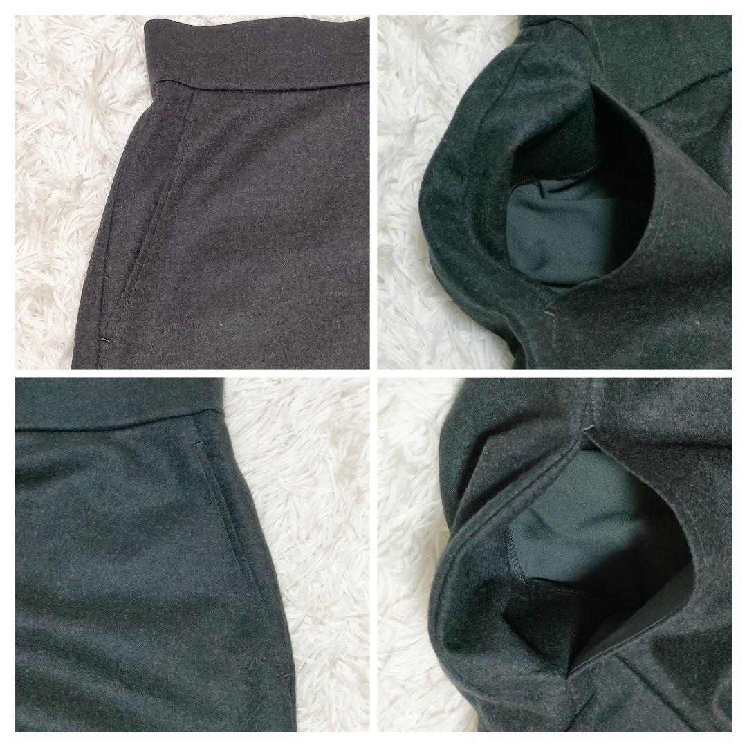 2023　セオリーリュクス　RIBBLE ELLIN L　ウール　タイトスカート