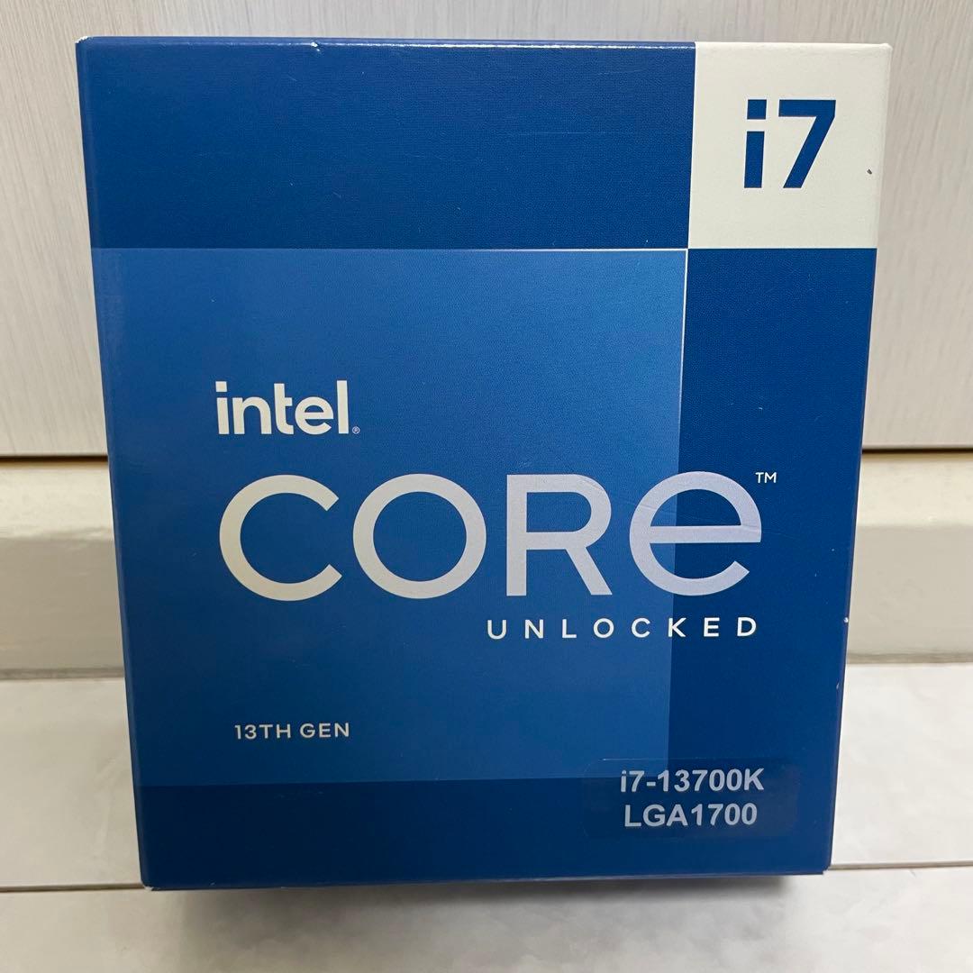 【新品未開封】第13世代 Intel Core i7-13700K BOX