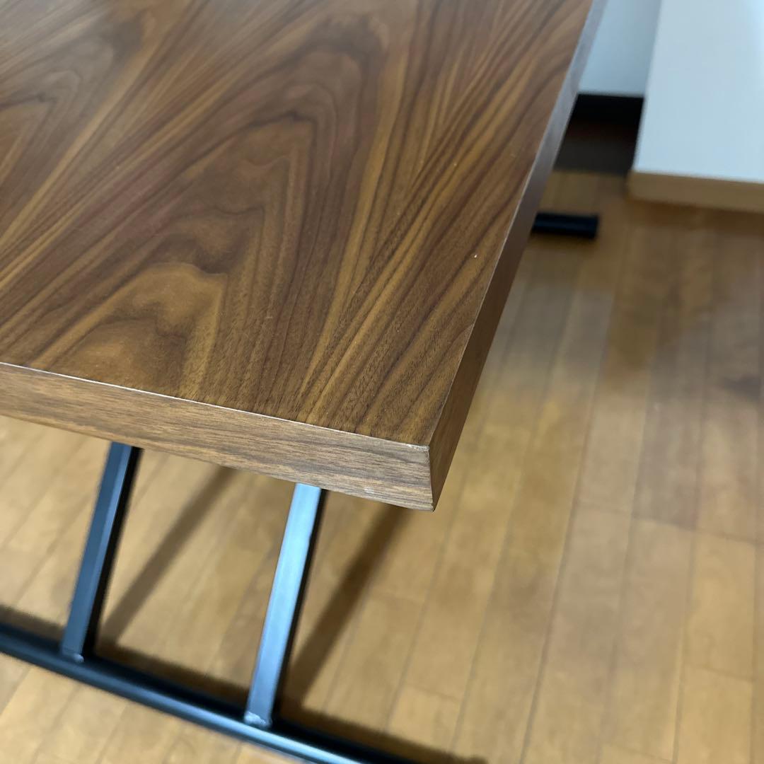 【直接引き取り可】ニトリ 昇降式ダイニングテーブル(ウォルナット)