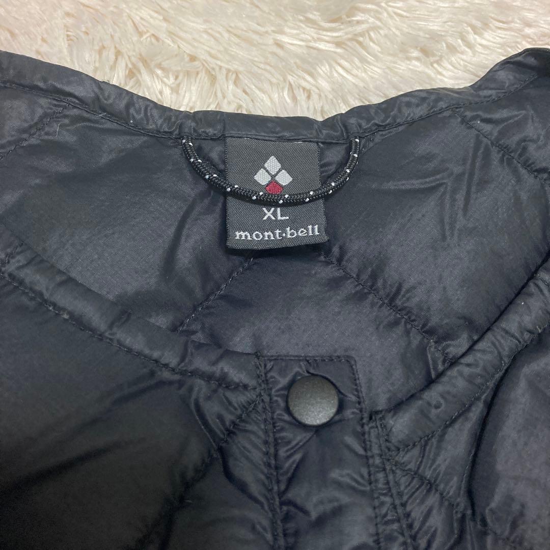 【XL】 mont-bell スペリオダウン　レディース 黒 半袖