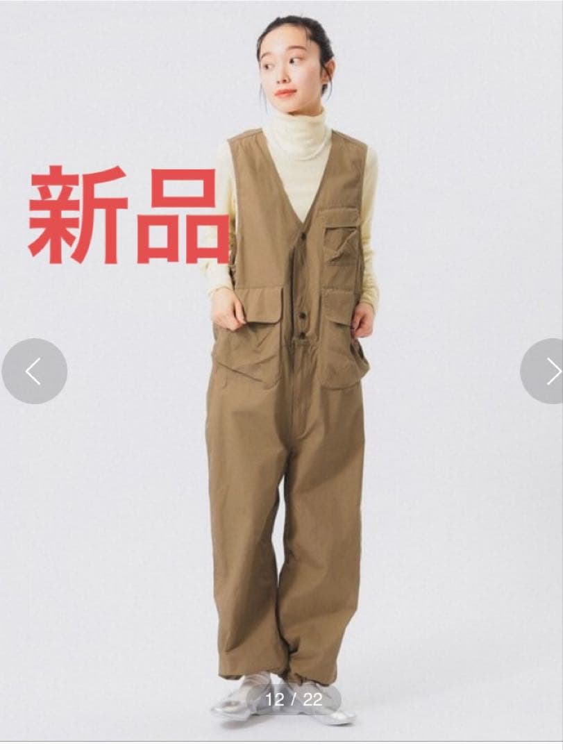 コットンウェザー ハンティングベスト オールインワン　ビームスボーイ