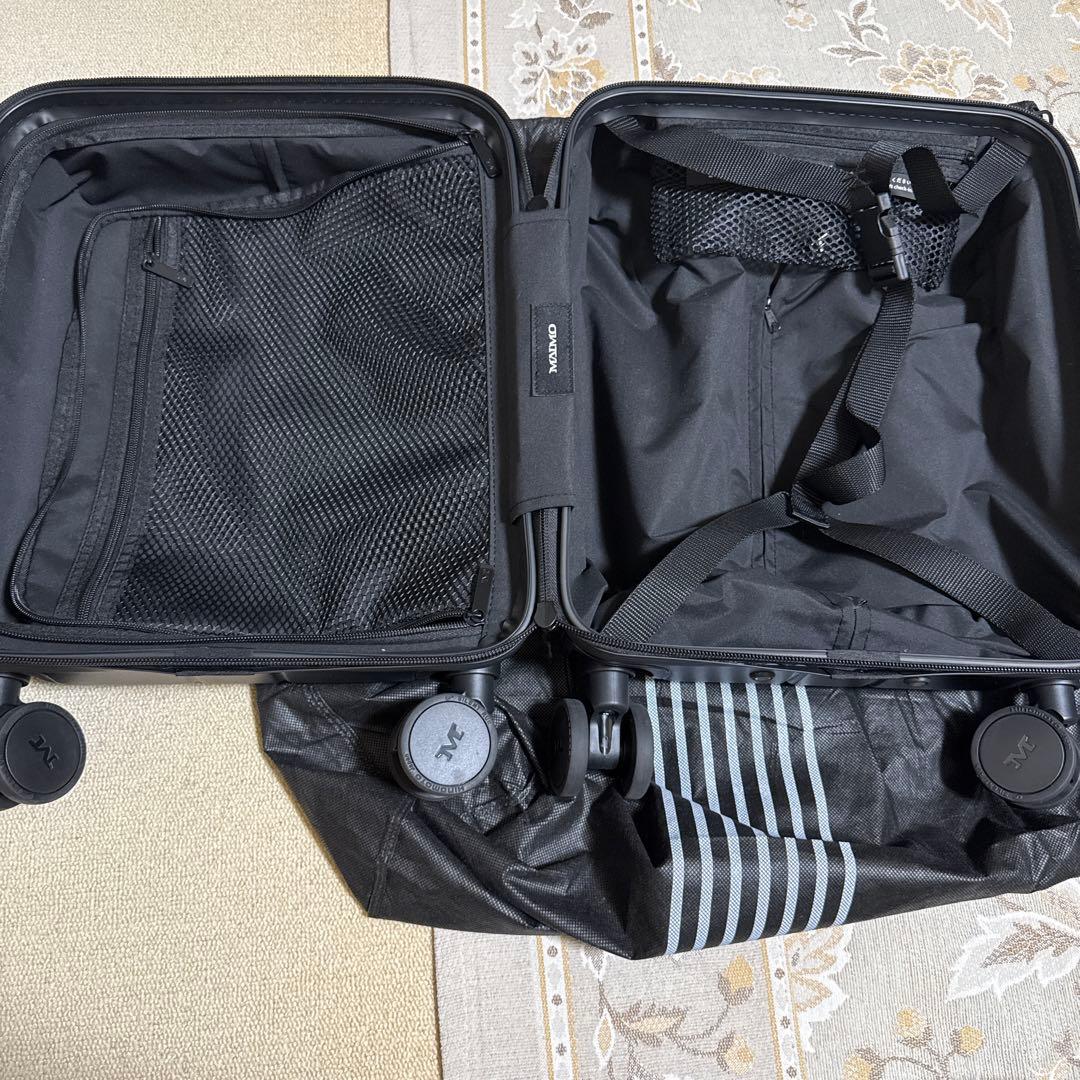 MAIMO キャリーケース　120サイズ　黒　機内持ち込みOK