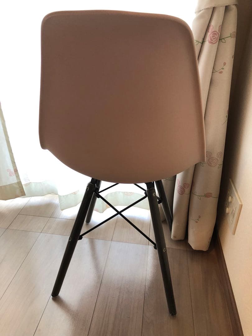 ※引き取り イームズ チェア ダイニングチェア キズ防止 木脚 椅子 4脚