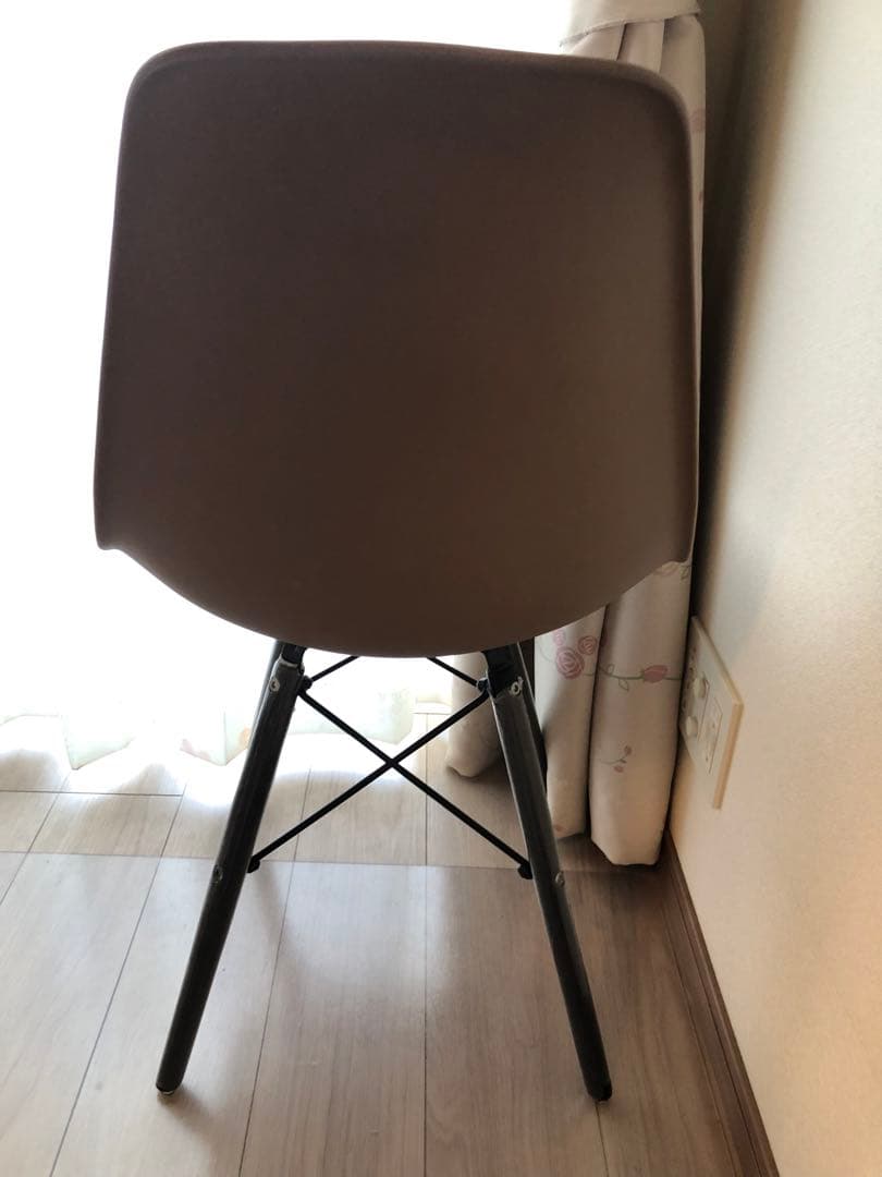 ※引き取り イームズ チェア ダイニングチェア キズ防止 木脚 椅子 4脚