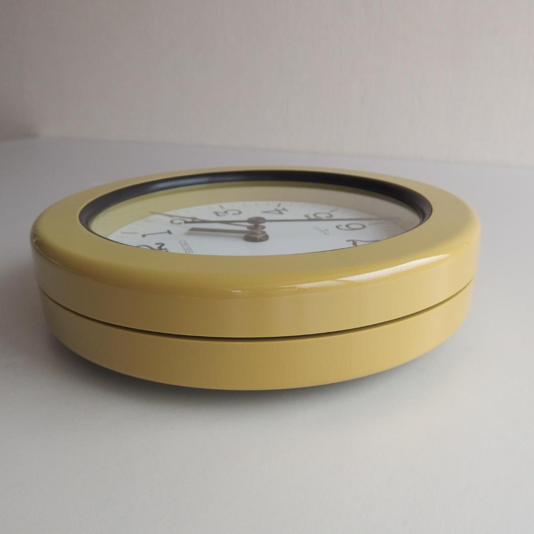 SEIKO 小さな掛け時計 オリーブ 70-80s