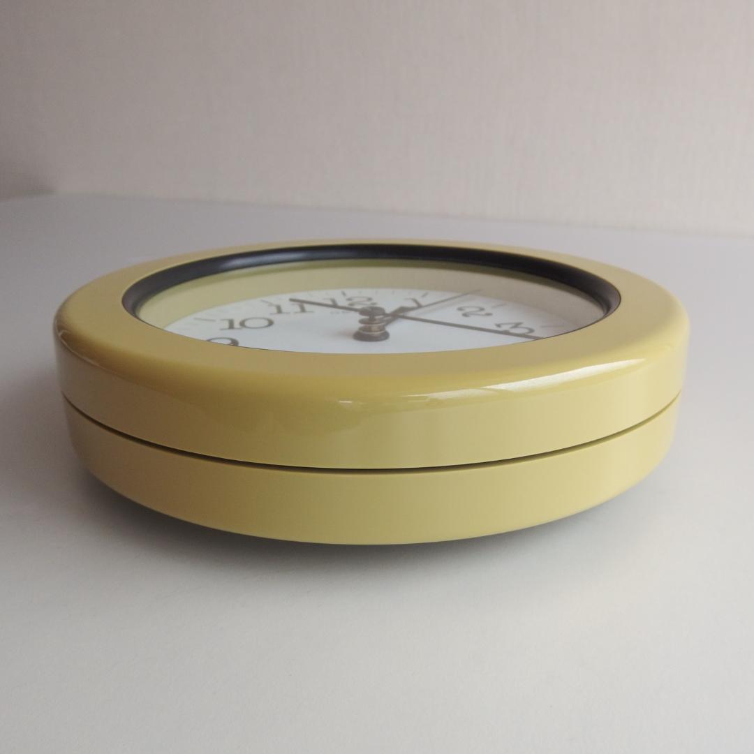 SEIKO 小さな掛け時計 オリーブ 70-80s