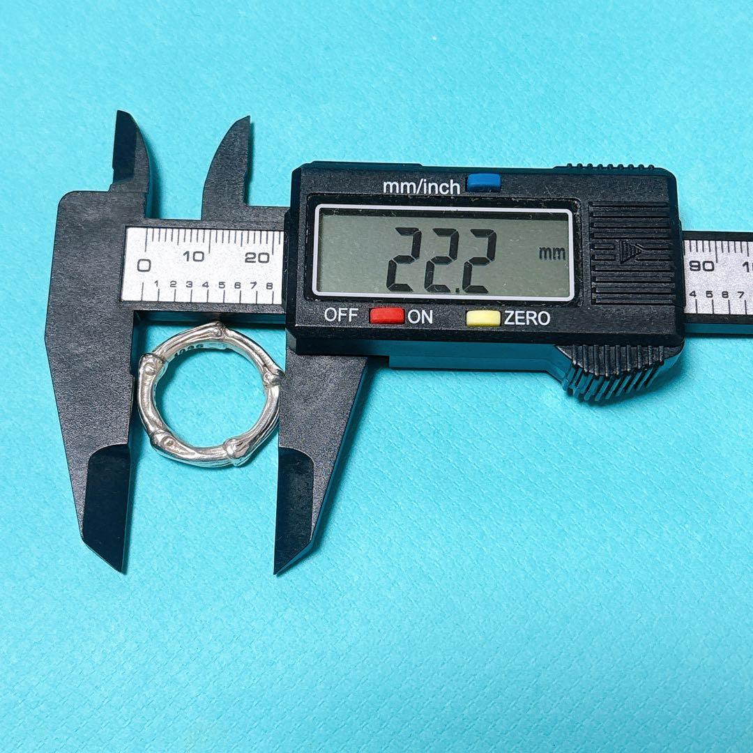 【美品11号 Tiffany ティファニー バンブー リング シルバー925
