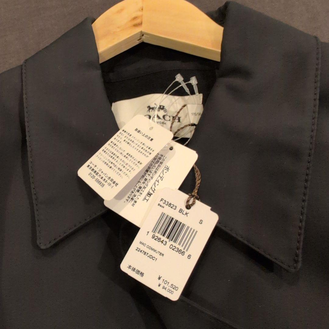 COACH ブラック トレンチコート