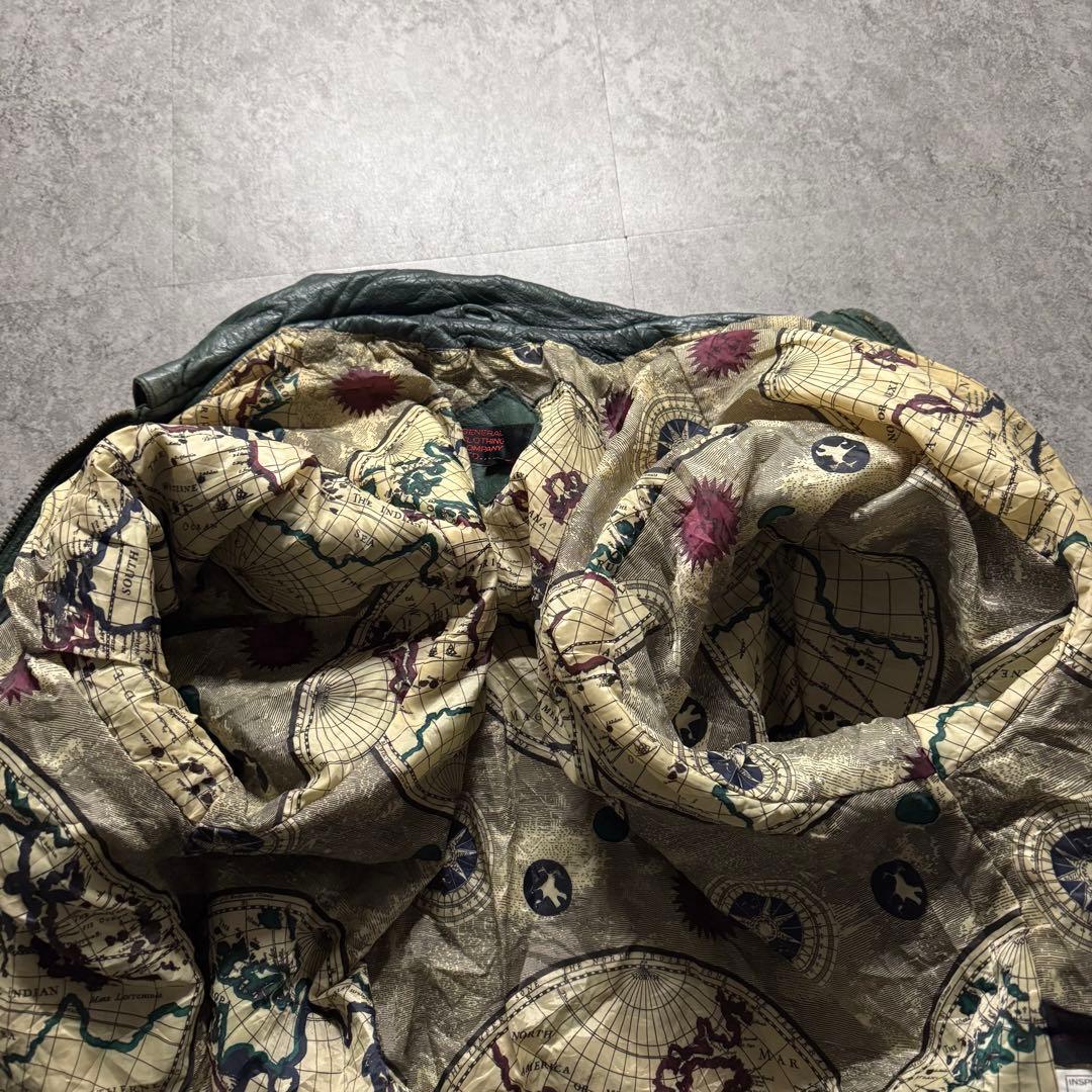 【00s archive】A-2 leather flight jkt 短丈　M