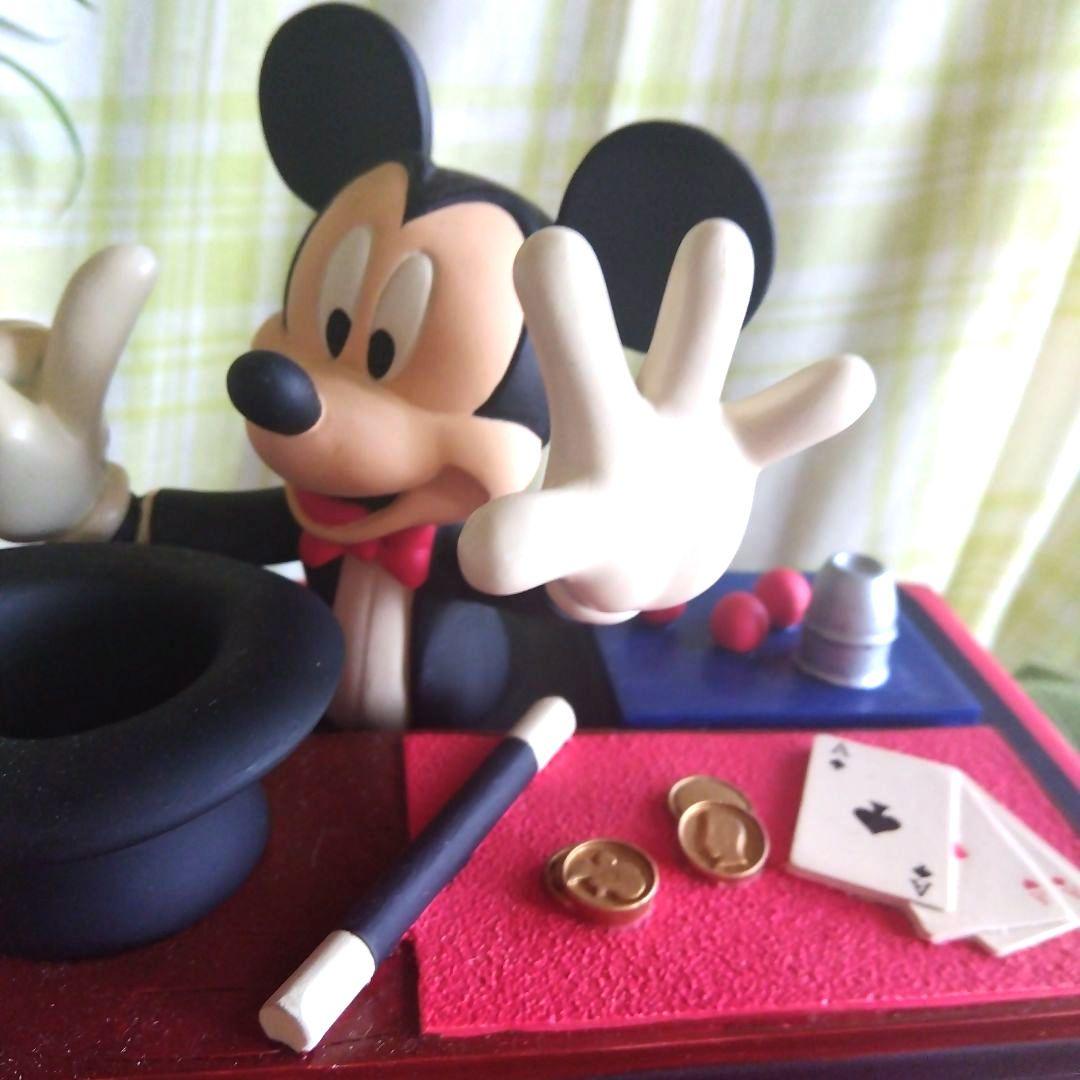 ✫レトロポップDisneyキューティッシュケースマジシャンミッキーKGもん