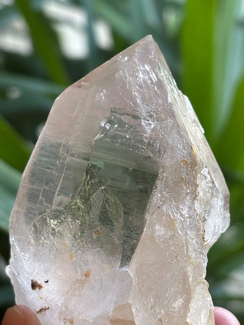 パキスタン　ハシュピ産　ヒマラヤクォーツポイント　ヒマラヤ水晶268g