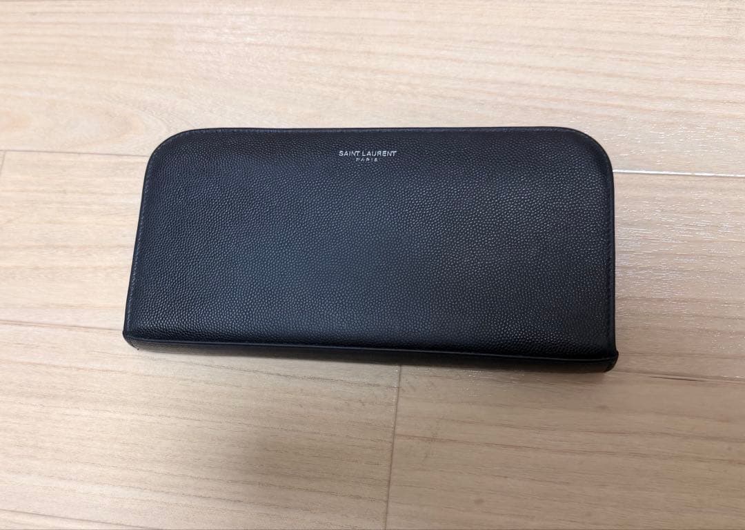 【HN】サンローラン　長財布　ブラック