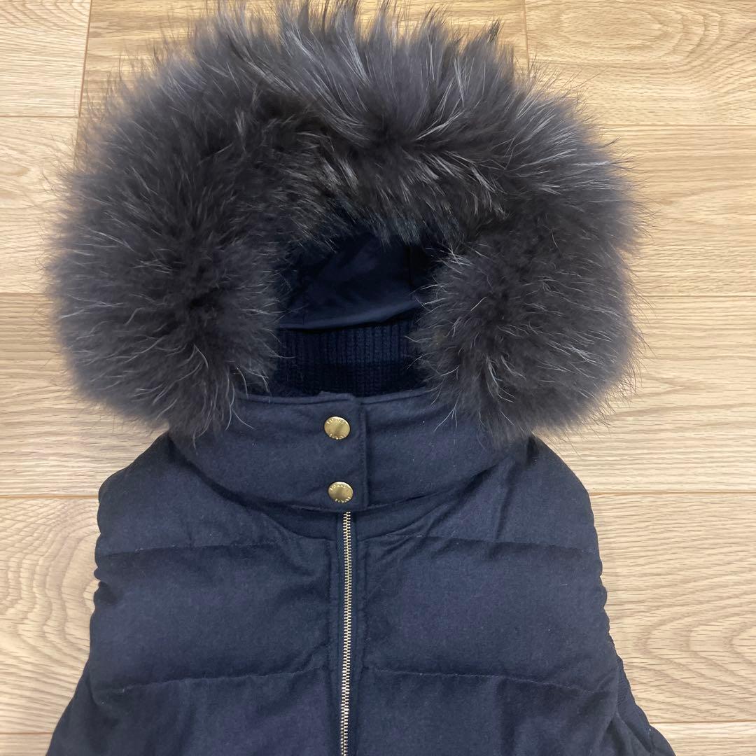 極美品☆ タトラス　TATRAS ネイビー ウール　01 ダウン　ベスト