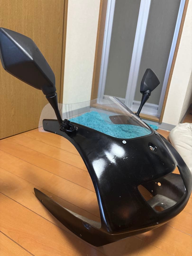 tzr50r アッパーカウル サイドミラー付き 送料込