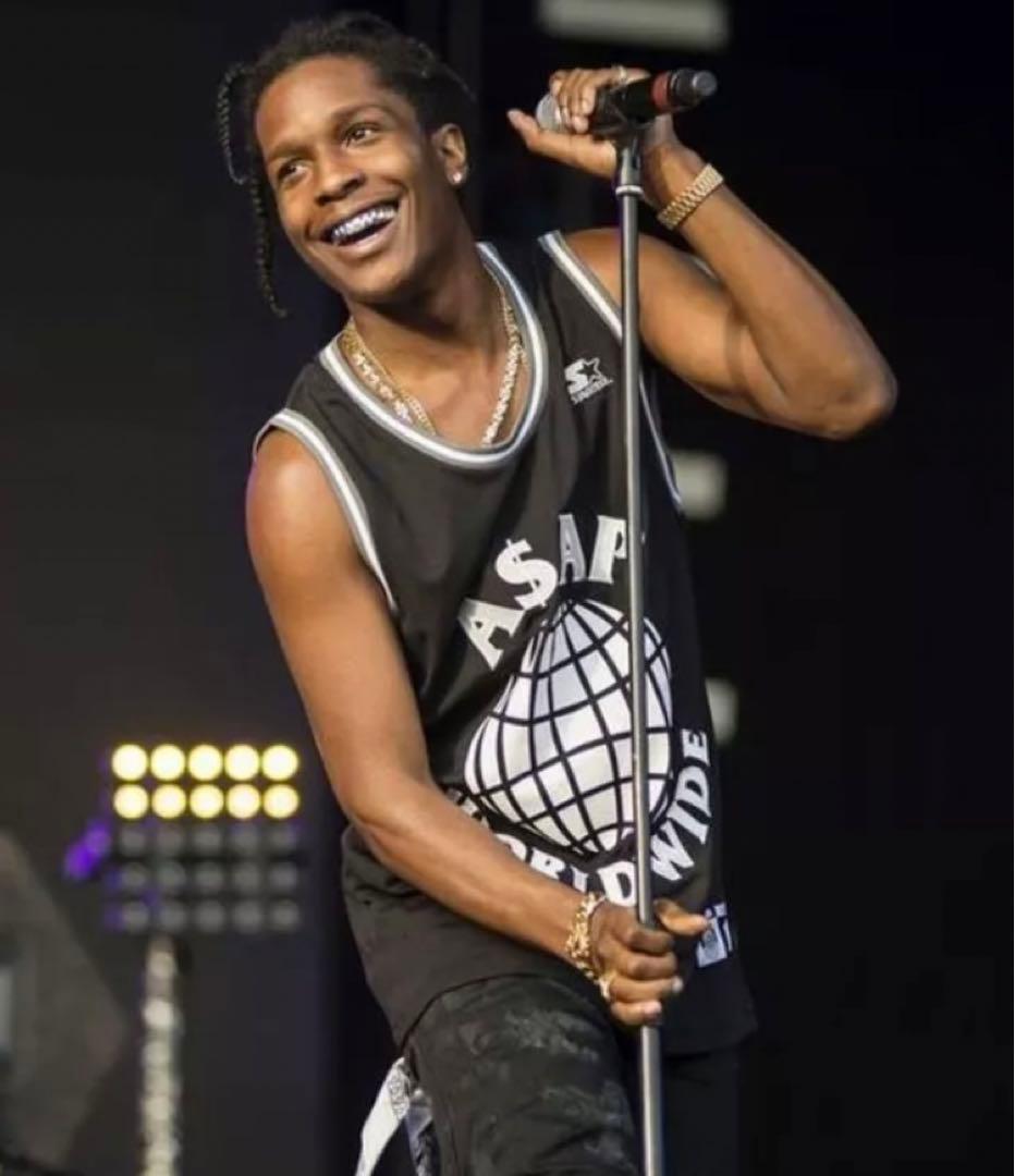 美品　Asap mob asap worldwide starter Mサイズ