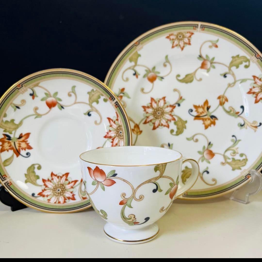 ウェッジウッド　オベロン　トリオセット　シノワズリ　⑤⑥