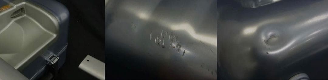 ジャンク品ZERO HALLIBURTON キャリーバッグ アルミFP5093