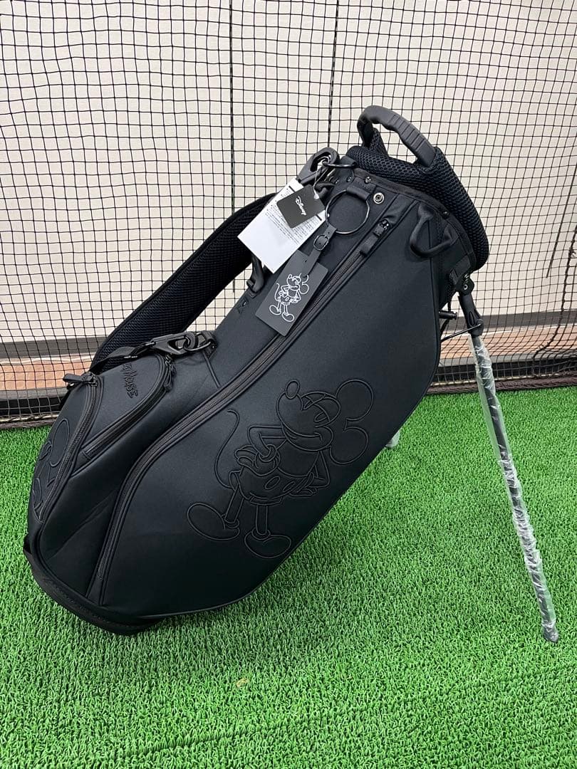 新品 BLACK MICKEY スタンドバッグ