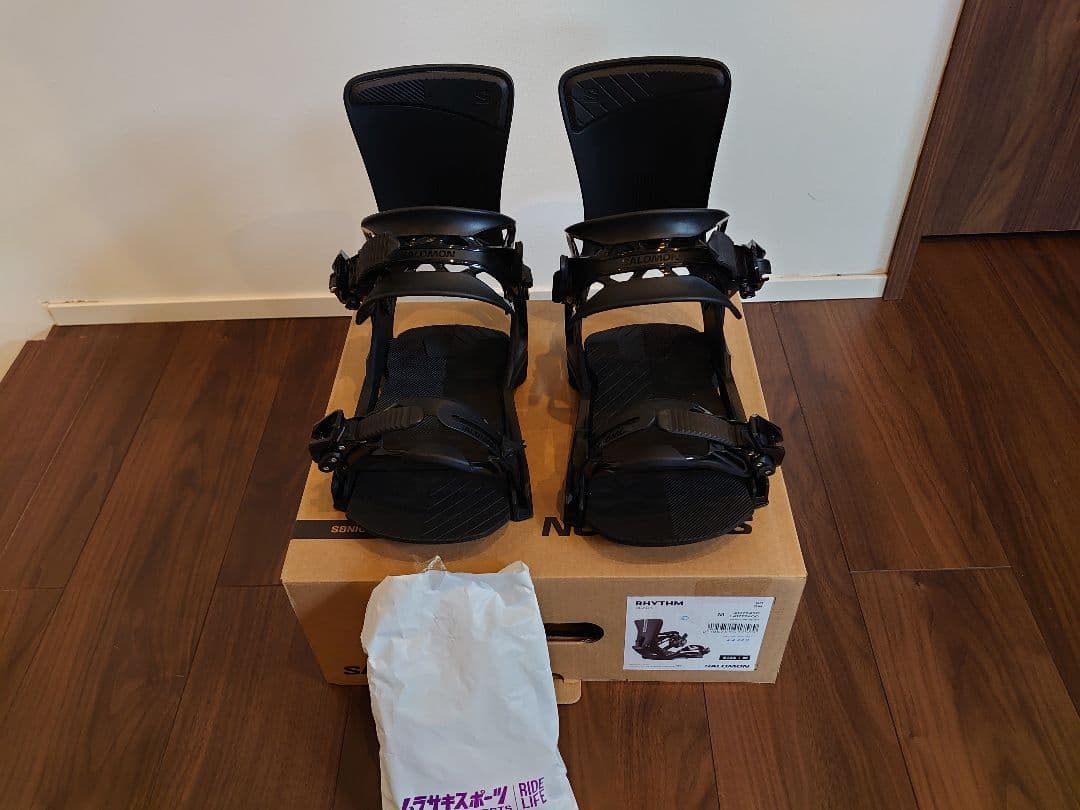 SALOMON スノーボード ビンディング リズム ブラック
