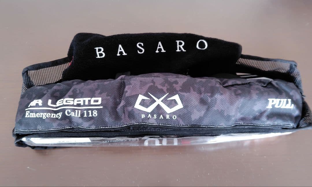 BASARO 桜マークタイプAライフジャケット 型式認証品中古美品