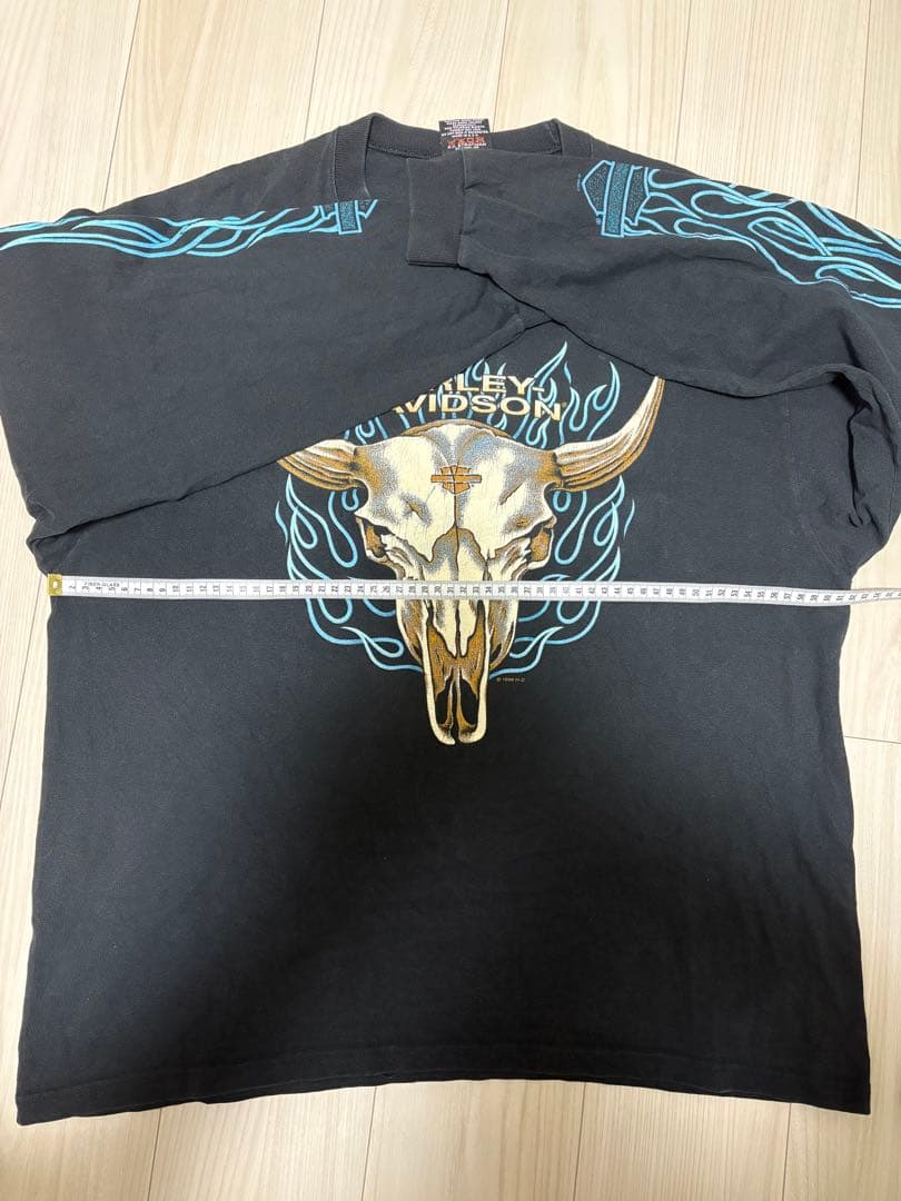 【専用】90s Harley-Davidson ブルーフレイムバッファロースカル