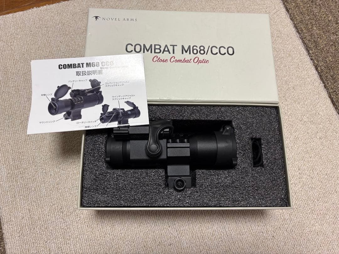 NovelArms ノーベルアームズ COMBAT M68 CCO ドットサイト