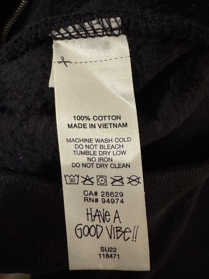 （三人兄妹ママ）Stüssy ジップアップパーカー