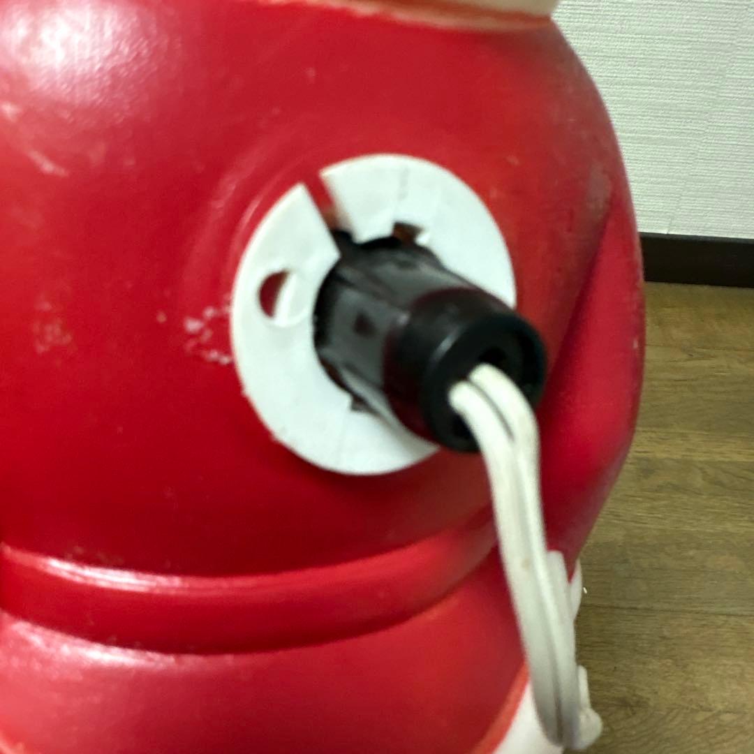 アンティーク　サンタクロースランプ