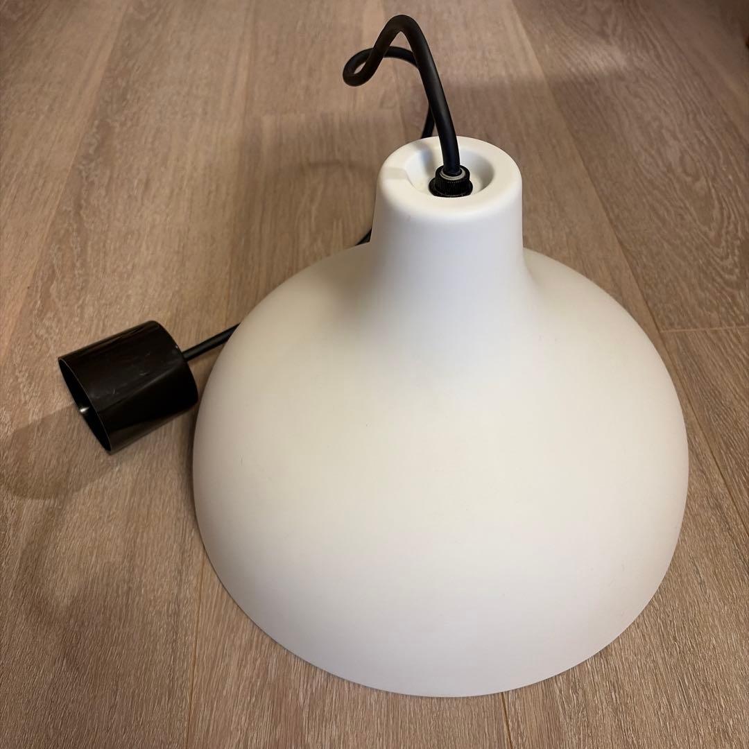 無印良品　白磁ペンダントライト大　LED