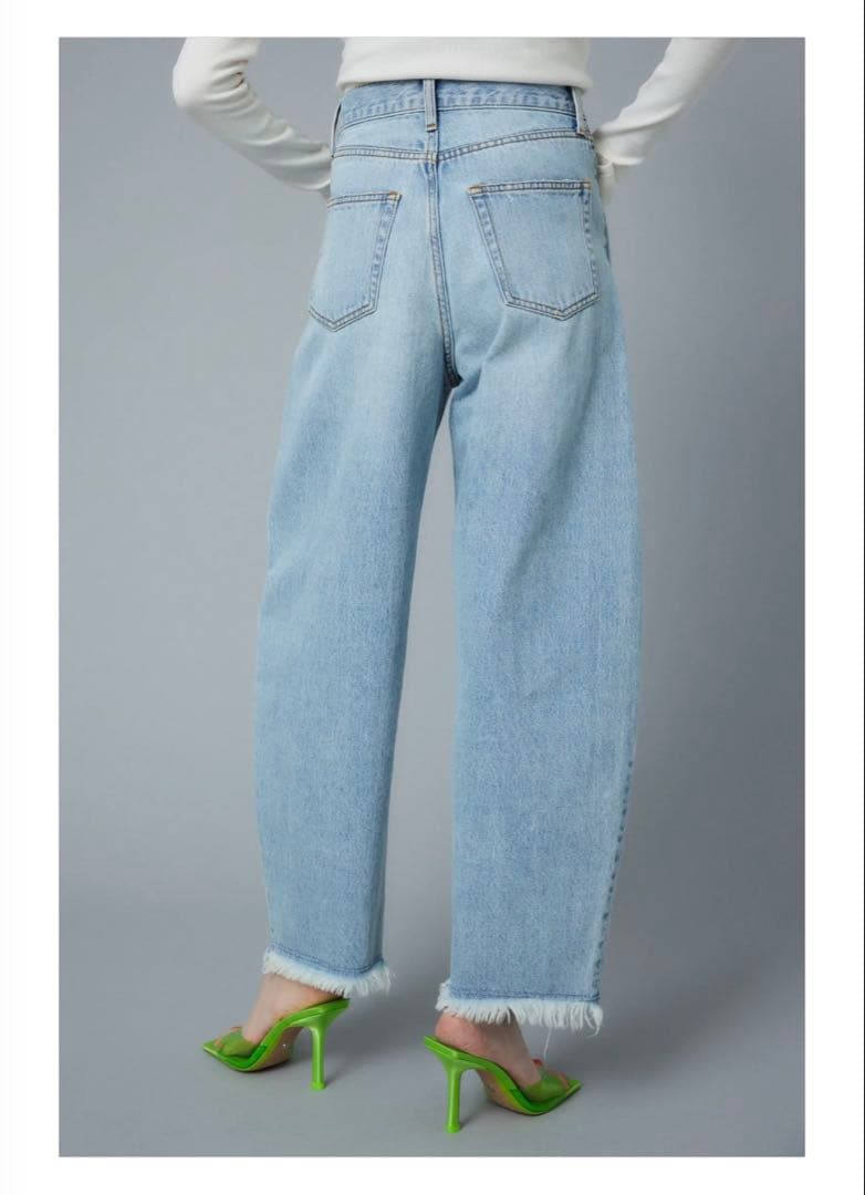 HeRIN.CYE コクーンデニムパンツ