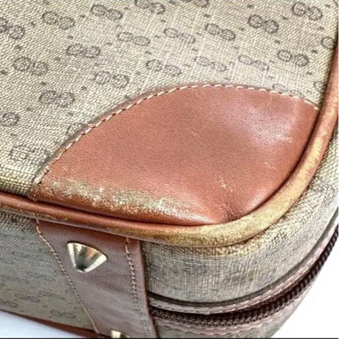 GUCCI ハンドバッグ　マイクロGG PVC