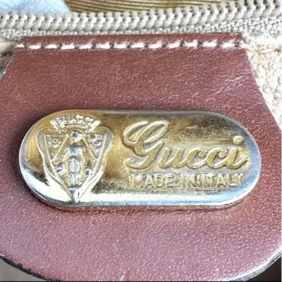 GUCCI ハンドバッグ　マイクロGG PVC